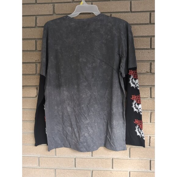Grey Stranger Things Long Sleeve T-Shirt Size: Large - Picture 2 of 2